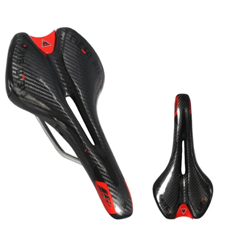 Ergonomically Designed Carbon Fiber Road Bike Saddles