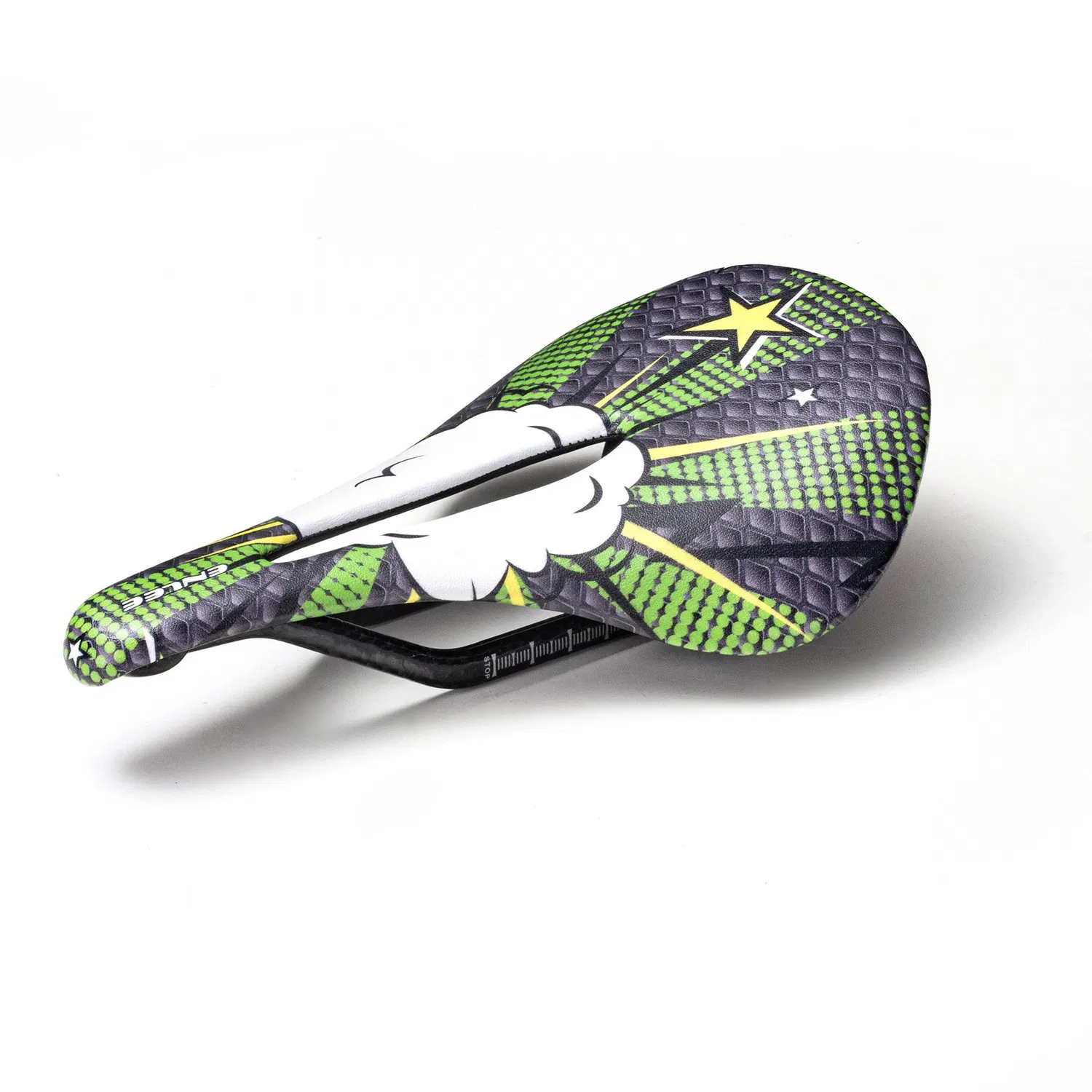 Factory Wholesale Colorful Carbon Fiber Mountain Bike Saddle