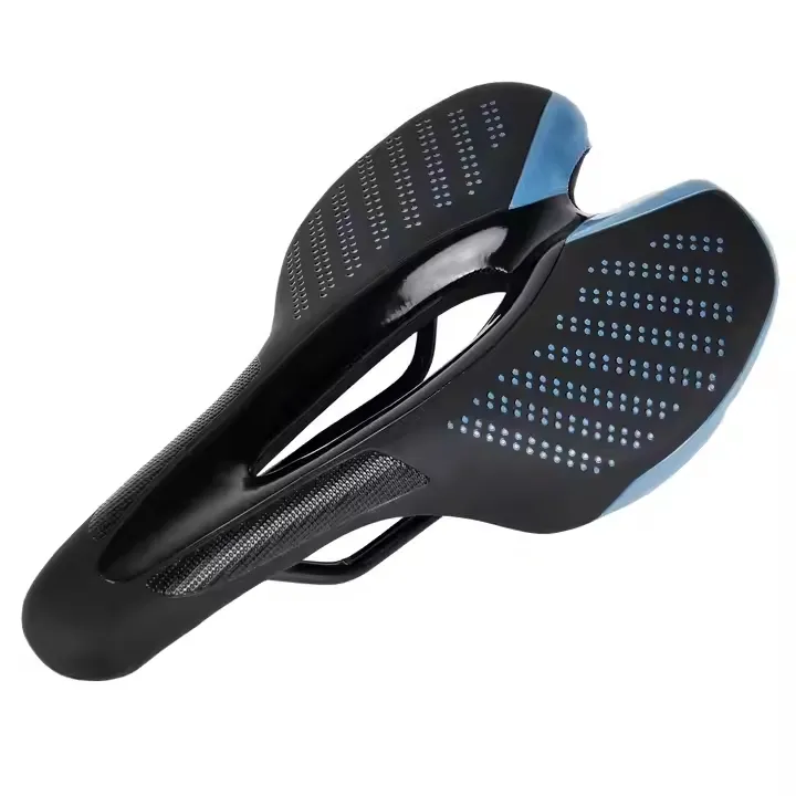 Imitation Carbon Fiber Leather Bicycle Saddle