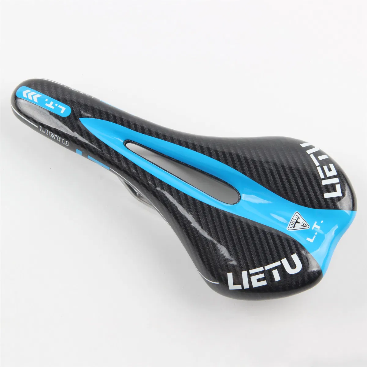 Lightweight Factory Wholesale Mountain Bike Carbon Fiber Textured Saddle