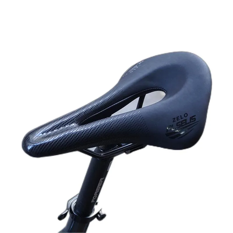 New Full Carbon Lightweight Hollow Breathable Mountain Bike Saddle