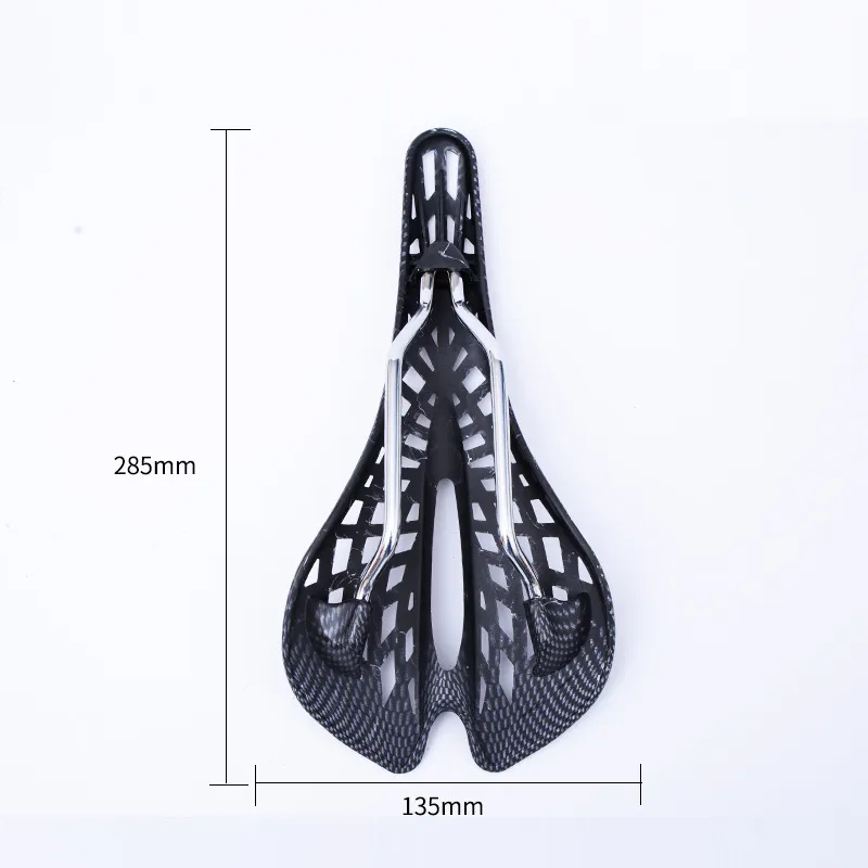 OEM Spider Carbon Fiber Textured Ultralight Mountain Bike Saddle