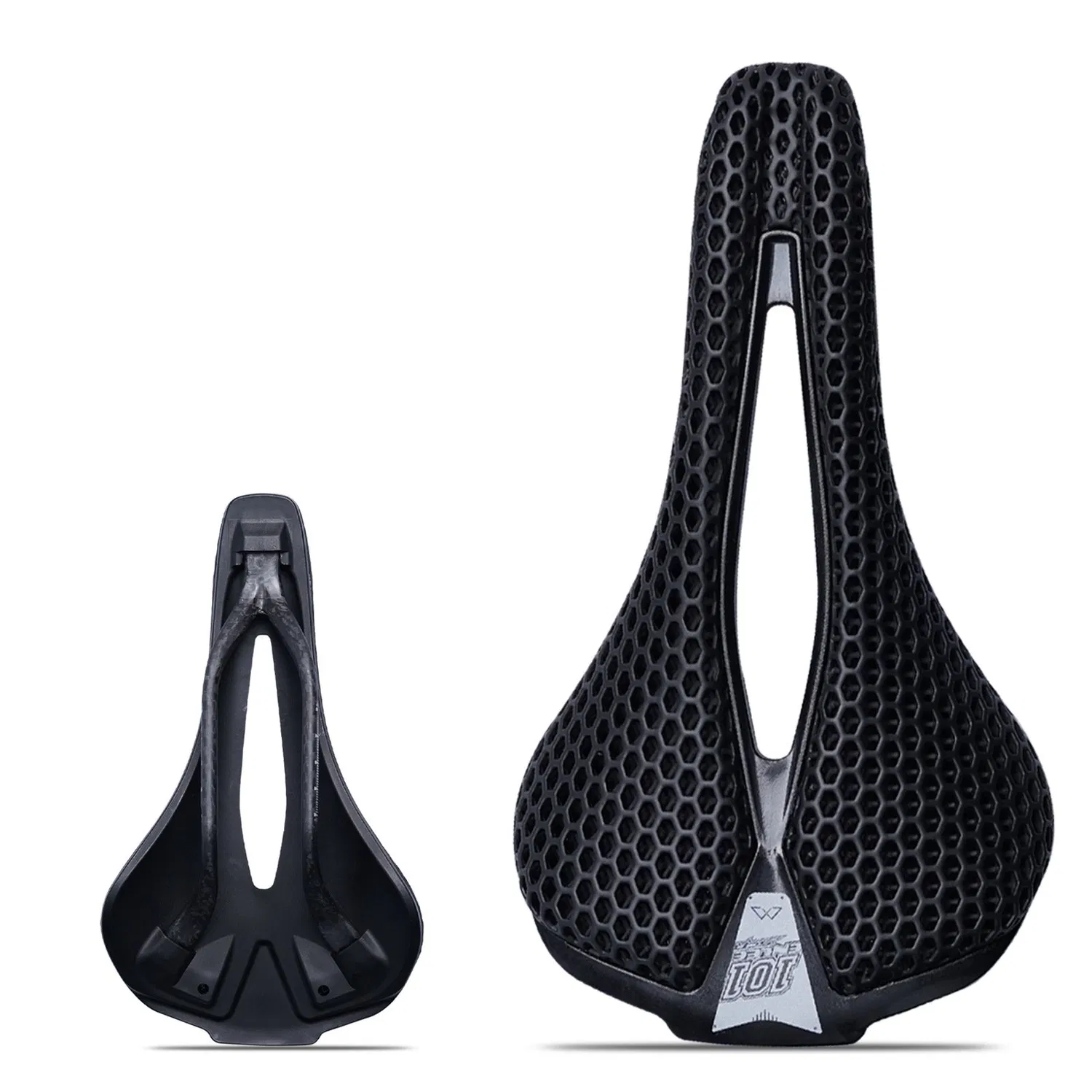 Wholesale 3D Technology Printed Nylon Carbon Fiber Road Mountain Bike Honeycomb Saddle